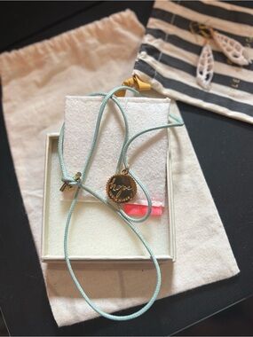 India Hicks “HOPE”/ “THERE’S MORE IN YOU THANK YOU KNOW” Token Tie Necklace